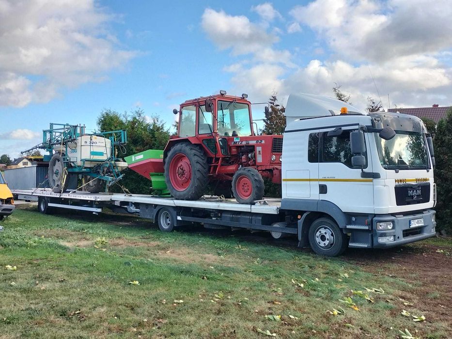 MAN TGL 8.220 Pomoc Drogowa Deska Lohr Autotransporter ZESTAW Zamiana