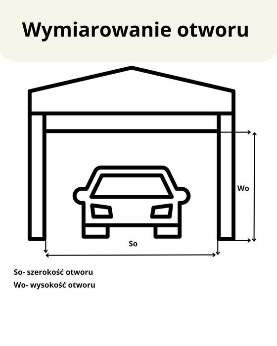 Brama garażowa rolowana | WYCENA| MONTAŻ