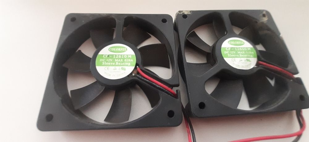 Вентиляторы для компьютера Molex 2шт
