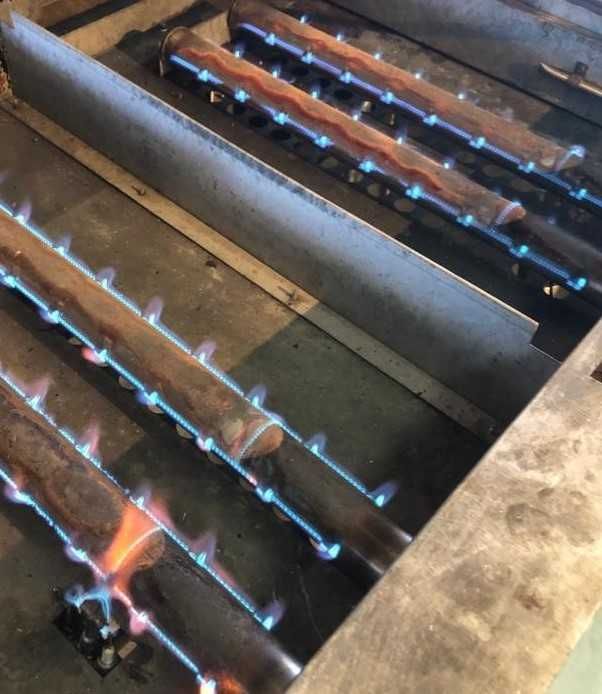 Chapa fry-top em cromoduro a gás