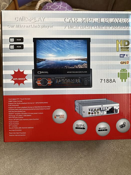 Pioneer 7188A Car MP5-II Player