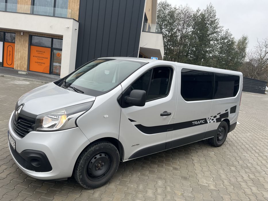 WYNAJEM BUS 9 OSOBOWY Renault Trafic III Kaszuby 3miasto Wolne Terminy