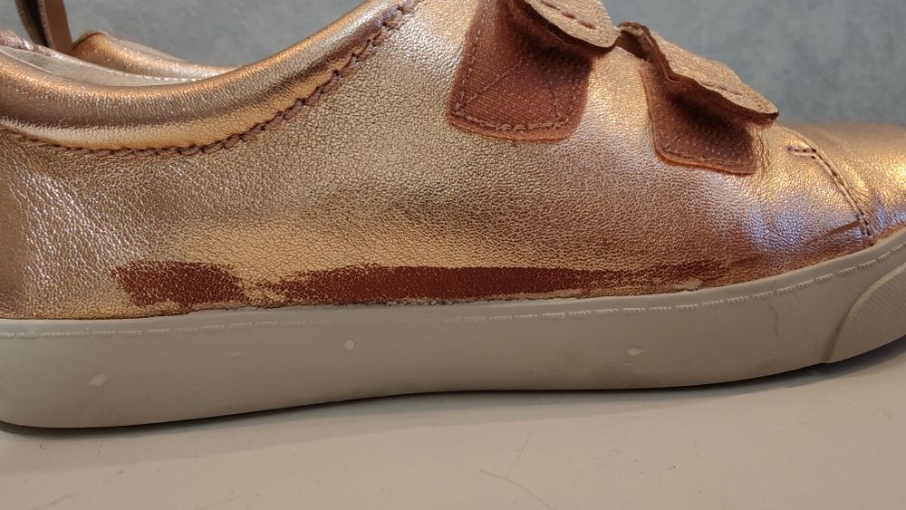 Оригінальні шкіряні кеди Clarks, жіночі. Розмір 37. Вживані.