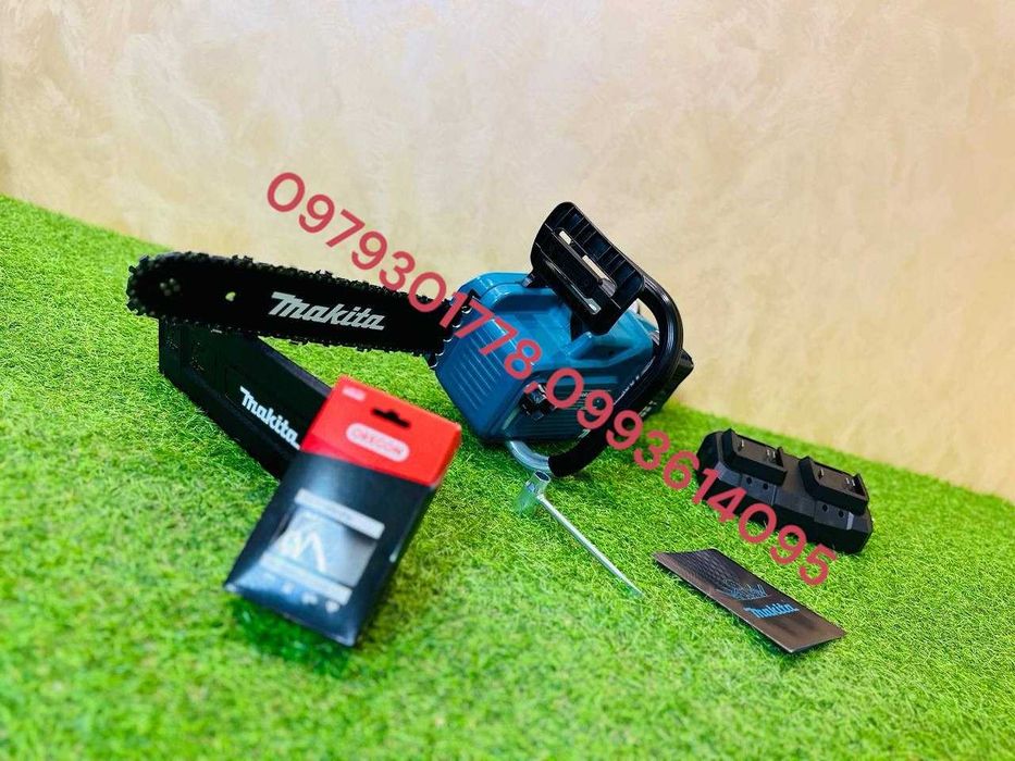 Цепная пила Безщіткова Makita DUC361BL (36V-9Ah) Ручная электропила