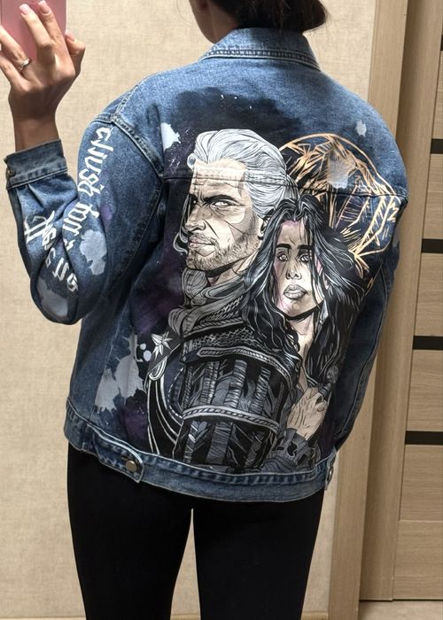 Курточка джинсова  жіноча  The Witcher