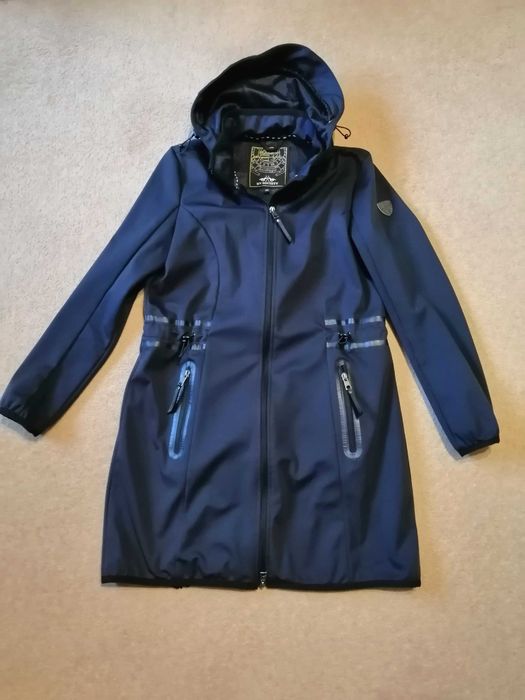Płaszcz softshell HV Polo jeździecki do jazdy konnej z kapturem