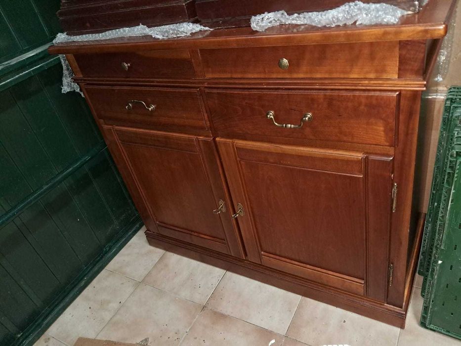 Móvel de TV Castanho cerejeira