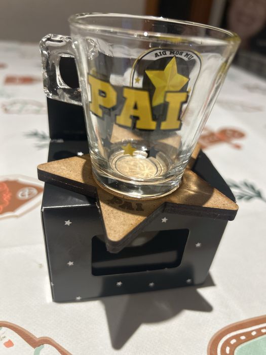 Chavena para prenda dia do pai