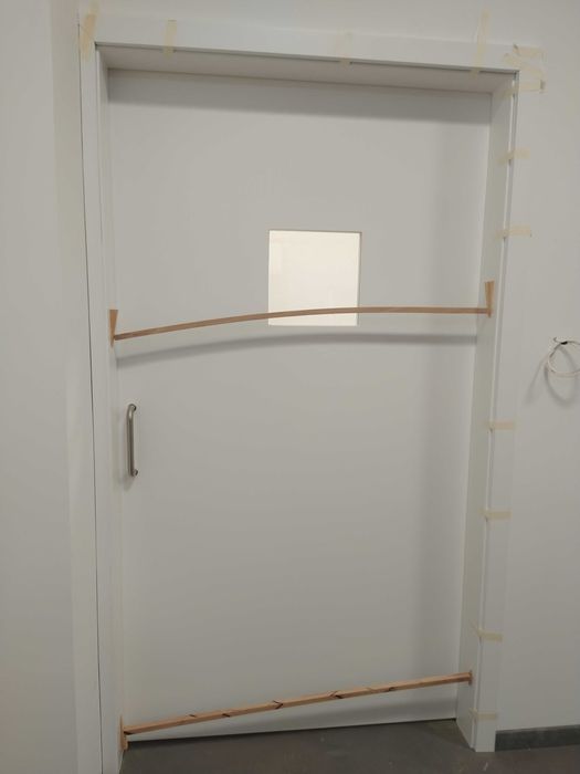 Portas isoladas com chumbo para RaioX