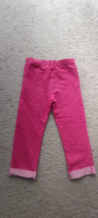 Spodnie legginsy dziewczęce, rozmiar 92