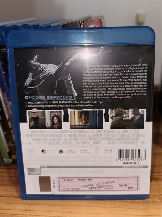 “FOGE” - Filme - Blu-ray - Edição nacional - (Género: Terror)