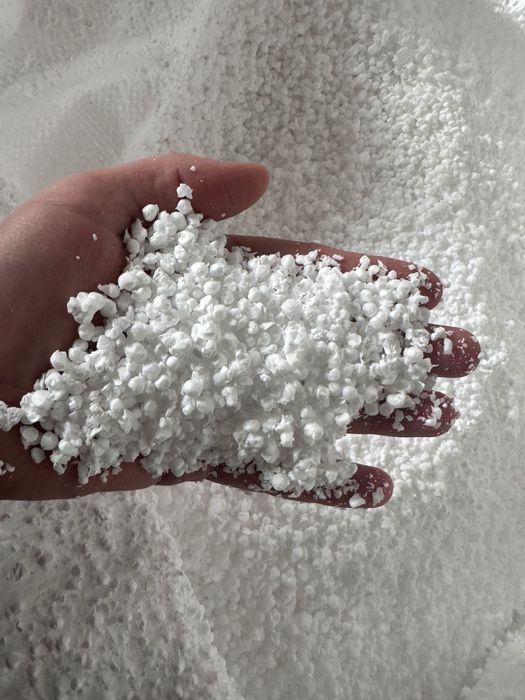 Гранули пінопласту Крихта EPS90 для бетону Пенопластовая крошка шарики