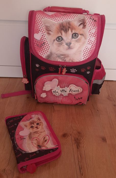 Tornister St. Majewski + piórnik