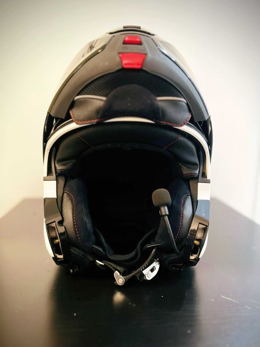 Capacete NOLAN N100-5 PLUS Consistency (M) + Intercom CARDO Spirit HD