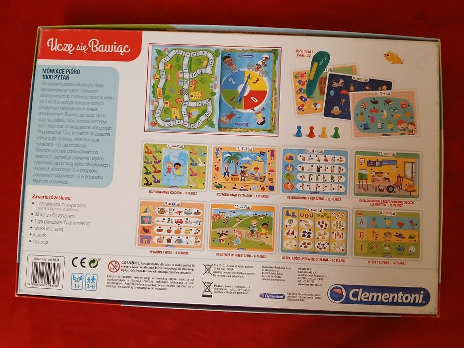 Mówiące pióro gra edukacyjna