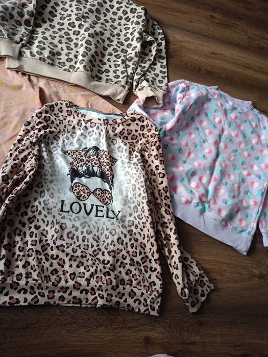 Bluzy dla dziewczynki rozmiar 134-140