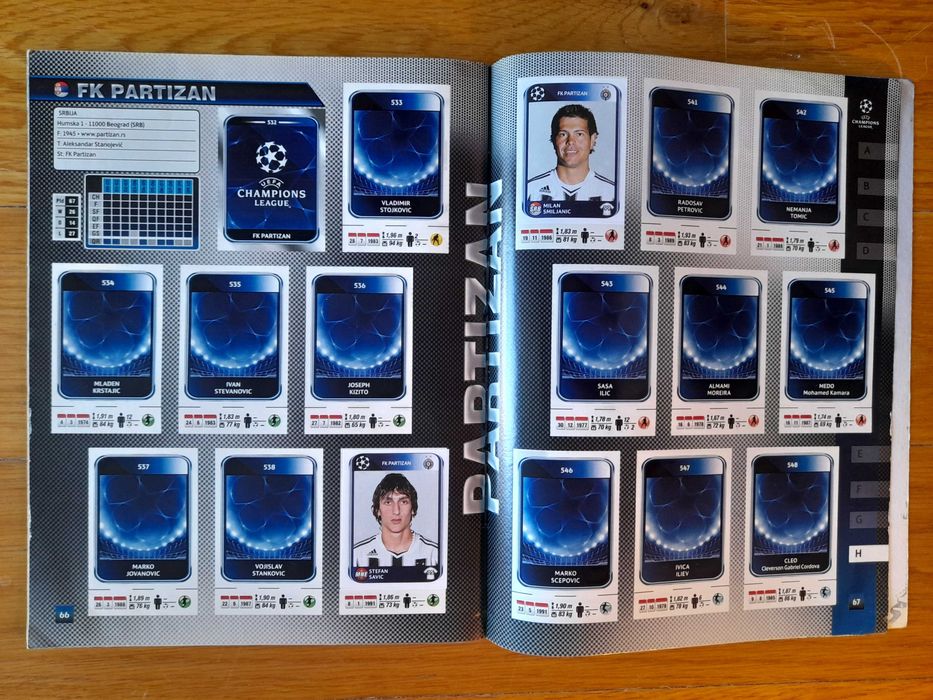 Caderneta UEFA Champions League 2010-11