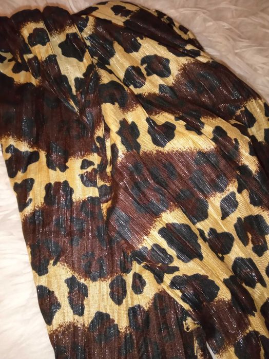 Chusta szal panterka 30x170cm made in UK