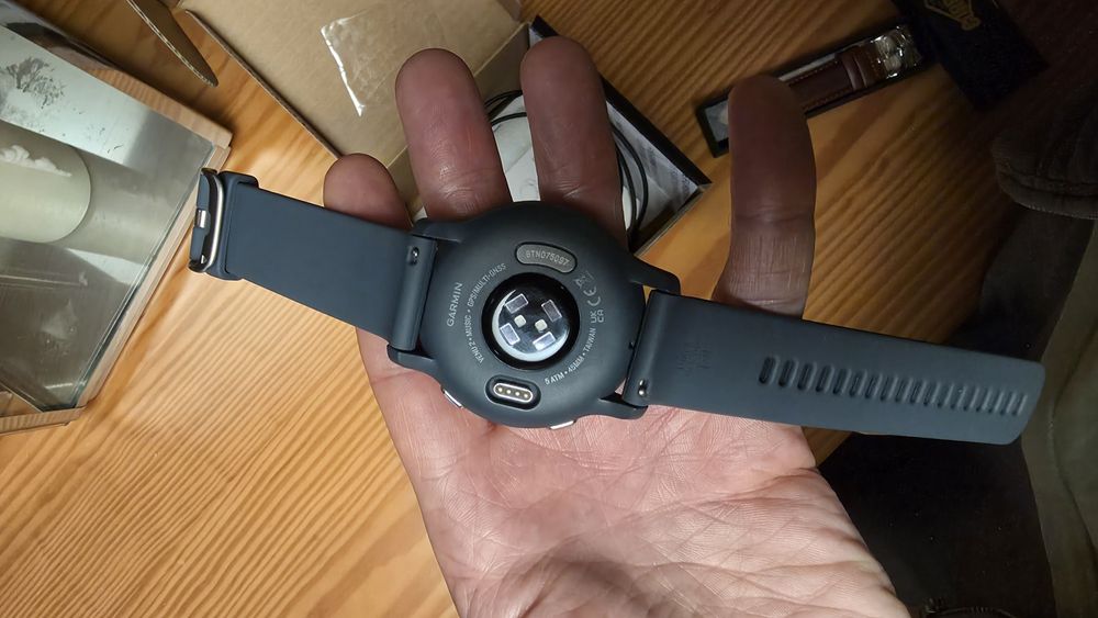 Garmin Venu 2 (45mm) prateado, azul granito