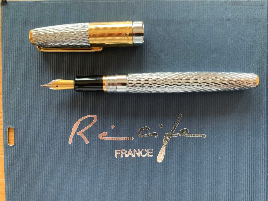 Caneta Récife p.slime metal arabesque