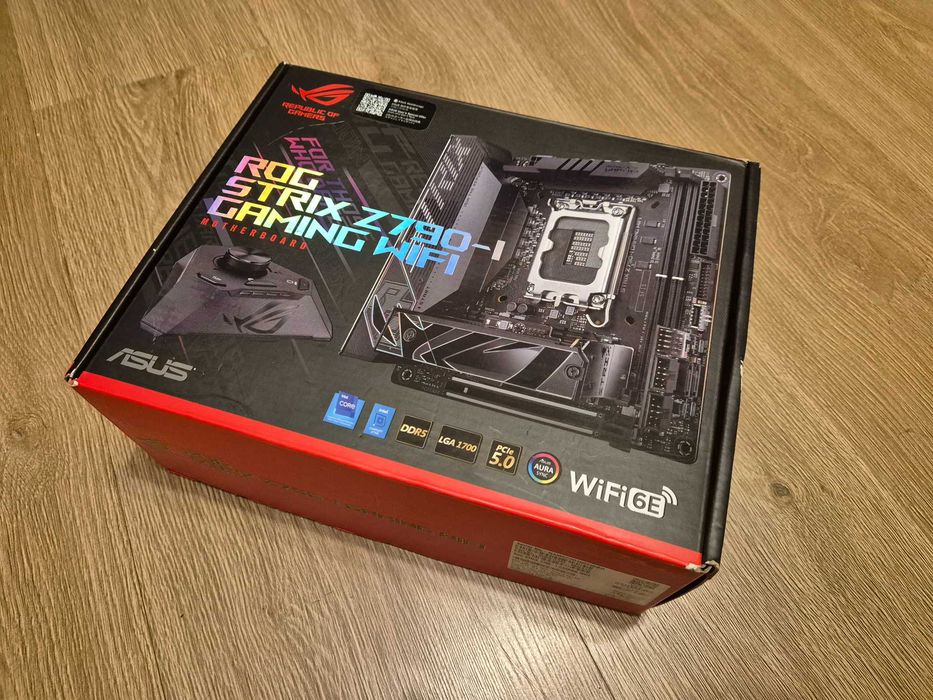 Płyta główna ASUS ROG STRIX Z790-I GAMING WIFI - LGA 1700, DDR5, PCIe 5.0, Thunderbolt 4, mini-ITX