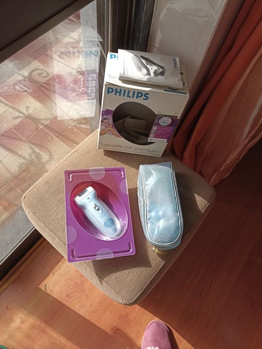 Máquina depilatória Philips como nova