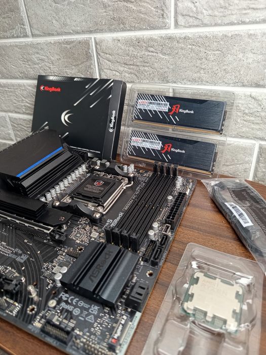 Asrock b650 riptide + ryzen 7 7700+32gb ddr5