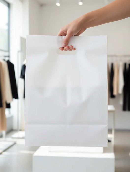 Пакети для одягу 60х60 та 40х50 БАНАН щільні 60 мкм (від виробника)