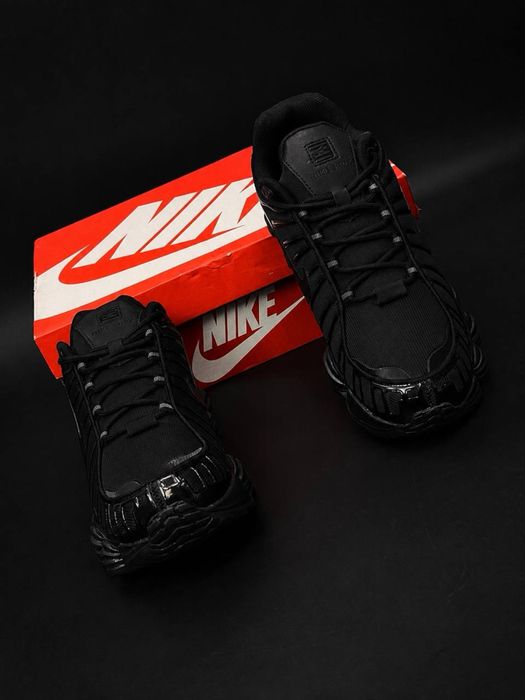 Чоловічі кросівки Nike Shox TL чорні жіночі кросовки найк  унісекс Найк Шокс 35-46 молодіжні кросівки