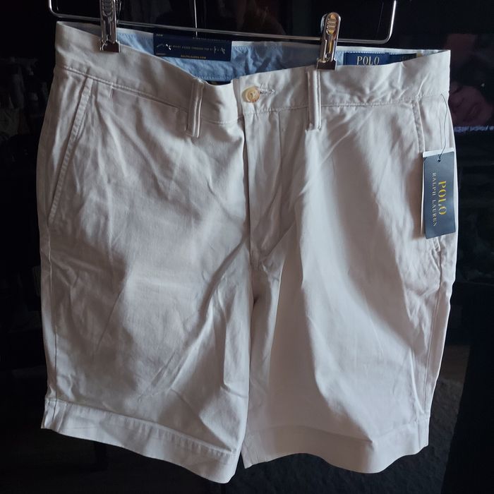 Spodenki męskie białe krótkie r 30 / s  Ralph Lauren