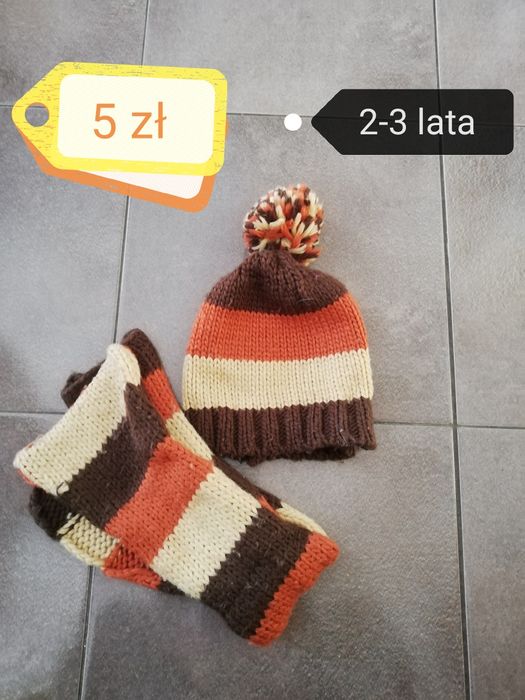Komplet czapka i szalik