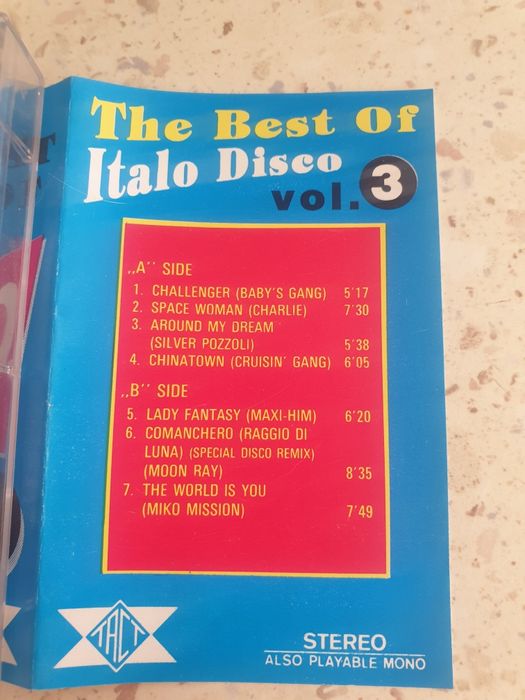 The best of italo disco vol. 3 - kaseta