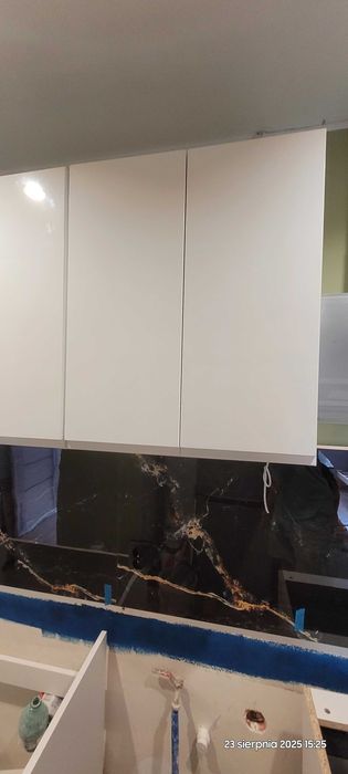 NOWA CENA DO 17tego NOWA Szafka kuchenna wisząca stojąca Aspen 2 biały połysk leroy