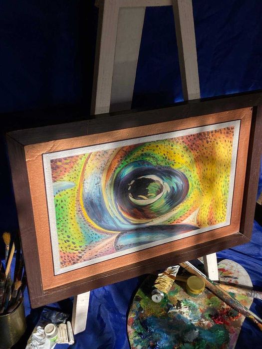 Картина "Око - КАЛЬМАРА"