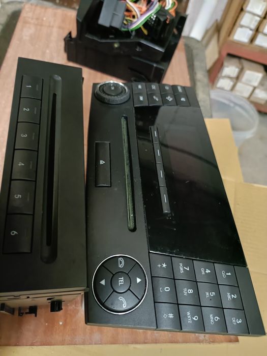 Auto rádio+Leitor CD Mercedes