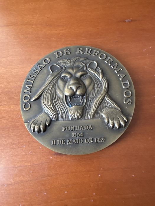 medalha da Comissão de reformados fundada em 11 de Maio de 1989