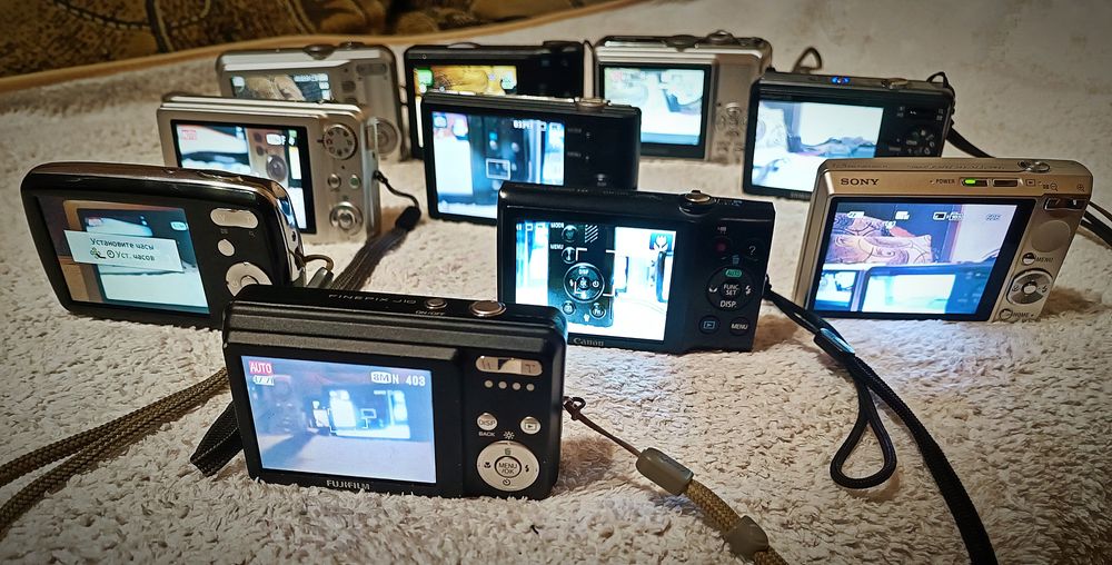 Цифровий фотоапарат Samsung,Sony,Canon,Fujifilm,Lumix(ціни в описі)