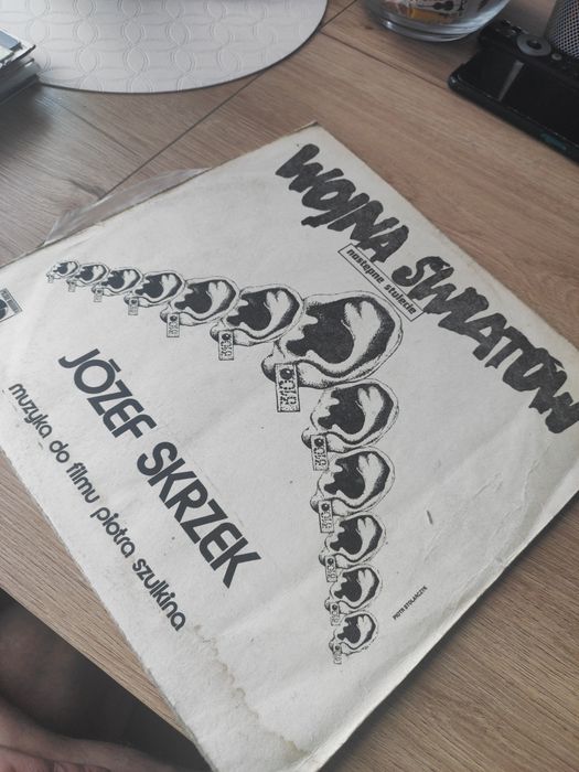 Płyta winylowa gramofonowa wojna światów Józef skrzek