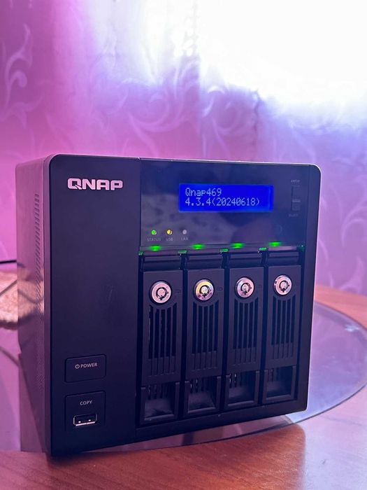NAS-сервер  Qnap TS-469 Мережеве сховище накопичувач не Synology