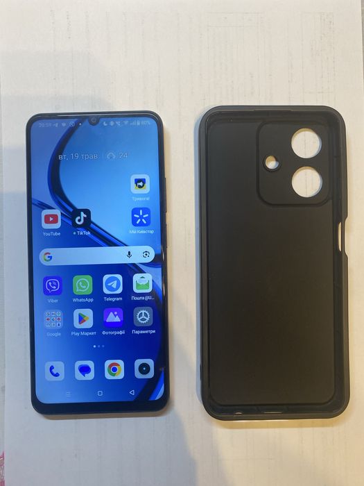 Телефон REALME NOTE 60 X з чохлом