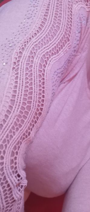 Sweterek sweter hafty cekiny Uniwersalny