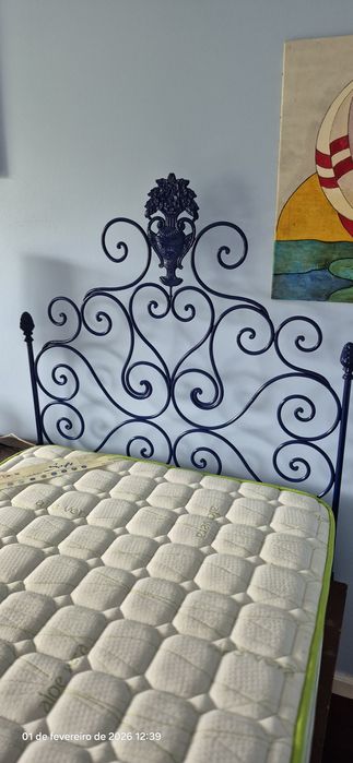 2 camas de ferro