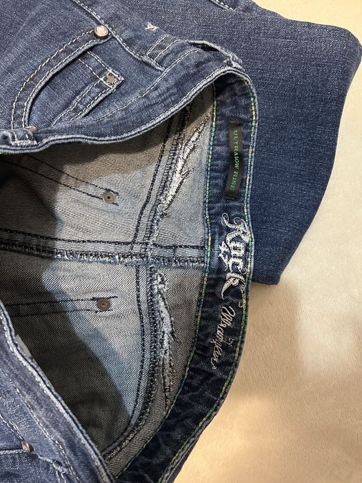 клеш джинсы 27 s y2k rock