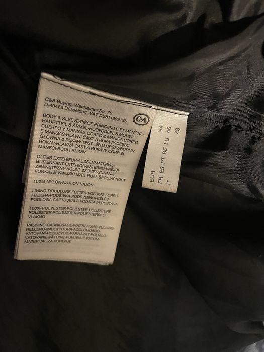 Kurtka puchowa C&A puchowa roz 42 - 44 puch naturalny