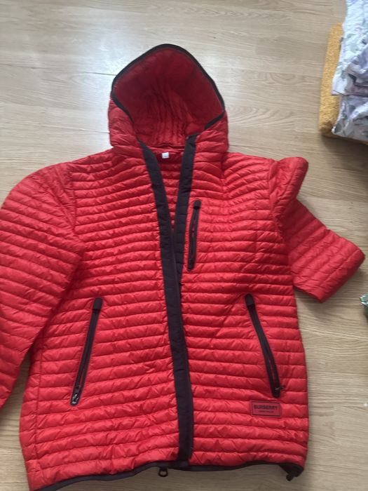 Puchowa kurtka meska pikowana