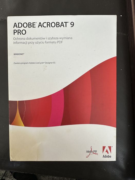 Adobe Acrobat 9 Pro WINDOWS PL BOX | Licencja Wieczysta + Klucz Serial