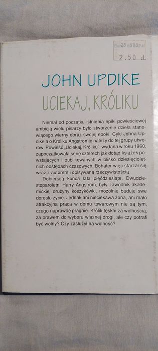 Uciekaj, Króliku John Updike