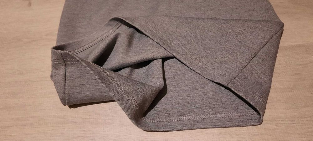 Mini krótka spódniczka szara rozm. S obcisła