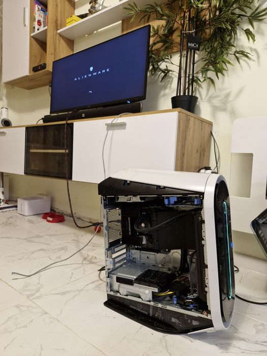 Новий корпус +СВО 310W TDP Alienware Aurora R13 Lunar Mod mATX iTX