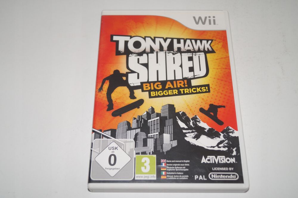 Tony Hawk: Shred Wii Gra Na Deskę